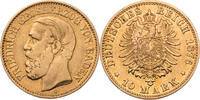 Kaiserreich, Baden 10 Mark Friedrich I. (1856-1907) - Kursmünze (1875-1888) -