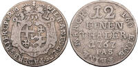 Paderborn, Bistum 1/12 Taler Wilhelm Anton von Asseburg (1763-1782) -