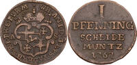 Paderborn, Bistum 1 Pfennig Wilhelm Anton von Asseburg (1763-1782) -