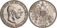 Österreich, Kaiserreich 2 Corona Franz Joseph I. (1848-1916) - Kursmünze (1912-1913) -