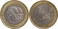 Monaco 1 Euro Rainier III. (1949-2005) - Kursmünze (2001-2004) -