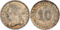Straits Settlements 10 Cents Victoria (1837-1901) -