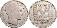 Frankreich, 3. Republik 20 Francs Kursmünze (1929-1939) -