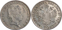 Österreich, Kaiserreich 20 Kreuzer Ferdinand I. (1835-1848) - Kursmünze (1837-1848) -