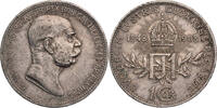 Österreich, Kaiserreich 1 Corona Franz Josef I. (1848-1916) - Anlässlich des 60. Regierungsjubiläum -