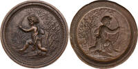 Frankreich, 3. Republik Medaille Bogenschießender Putto v. J.-P. Legastelois -