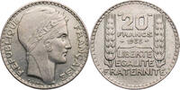 Frankreich, 3. Republik 20 Francs Kursmünze (1929-1939) -
