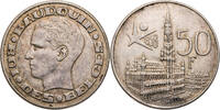 Belgien 50 Francs Baudouin (1951-1993) - Weltausstellung in Brüssel -