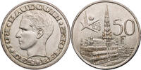 Belgien 50 Francs Baudouin (1951-1993) - Weltausstellung in Brüssel -