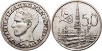 Belgien 50 Francs Baudouin (1951-1993) - Weltausstellung in Brüssel -