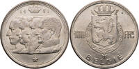 Belgien 100 Frank (100 Francs) Leopold I, Leopold II, Albert I und Leopold III -