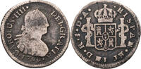 Chile 1/2 Real Karl IV. (1788-1808) - Kursmünze (1792-1808) -