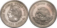 Mexiko 5 Pesos 1948 Mo Cuauhtemoc vz, Kratzer im Feld