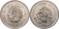 Mexiko 5 Pesos 1948 Mo Cuauhtemoc vz-st