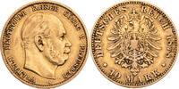 Kaiserreich, Preussen 10 Mark Wilhelm I. (1866-1888) -