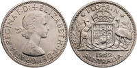 Australien Florin Elizabeth II. (1952-2022) - Kursmünze (1956-1962) -