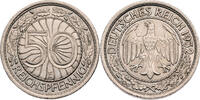 Weimarer Republik 50 Reichspfennig Kursmünze (1927-1938) -