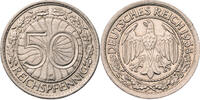 Weimarer Republik 50 Reichspfennig Kursmünze (1927-1938) -