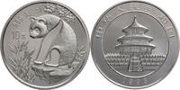 China, Volksrepublik 10 Yuan 1 Oz Silber Panda -