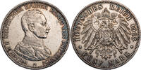 Kaiserreich, Preussen 5 Mark Wilhelm II. (1888-1918) - zum 25. Regierungsjubiläum -