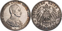 Kaiserreich, Preussen 5 Mark Wilhelm II. (1888-1918) - zum 25. Regierungsjubiläum -