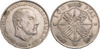 Spanien 100 Pesetas Francisco Franco - Kursmünze (1966-1970) -