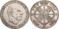 Spanien 100 Pesetas Francisco Franco - Kursmünze (1966-1970) -