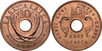 British East-Africa 10 Cents Kursmünze -