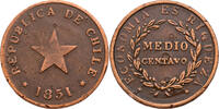Chile Medio Centavo Kursmünze -