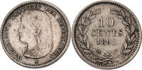 Niederlande 10 Cents Wilhelmina (1890-1948) - Kursmünze (1892-1897) -