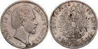 Kaiserreich, Bayern 5 Mark Ludwig II. (1864-1886) - Kursmünze (1874-1876) -