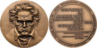 Schweiz Medaille Auf 200 Jahre Ludwig van Beethoven von Huguenin -