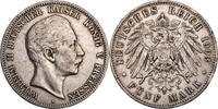 Kaiserreich, Preussen 5 Mark Wilhelm II. (1888-1918) - Kursmünze (1891-1908) -