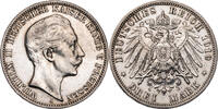 Kaiserreich, Preussen 3 Mark Wilhelm II. (1888-1918) - Kursmünze (1905-1912) -