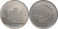Malta 4 Liri (Maltesisches Pfund) St. Agathas Turm -