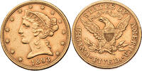 USA 5 Dollars Coronet Head Eagle -