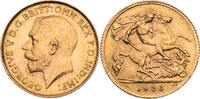 Großbritannien 1/2 Sovereign George V. (1910-1936) - Kursmünze (1911-1928) -