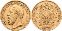 Kaiserreich, Baden 10 Mark Friedrich I. (1856-1907) - Kursmünze (1872-1873) -