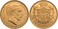 Dänemark 20 Kroner Christian X. (1912-1947) - Kursmünze (1913-1931) -