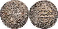 Sachsen, Albertinische Linie Groschen (1/24 Taler) Johann Georg II. (1656-1680) -