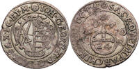 Sachsen, Albertinische Linie Groschen (1/24 Taler) Johann Georg II. (1656-1680) -