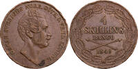 Schweden 4 Skilling 1849 Oscar I. (1844-1859) - Kursm&uuml;nze (1849-1855) ss... 40,00 EUR  zzgl. 5,00 EUR Versand