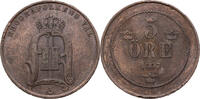 Schweden 5 &Ouml;re 1897 Oscar II. (1872-1907) - Kursm&uuml;nze (1888-1905) ss 10,00 EUR  zzgl. 5,00 EUR Versand