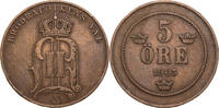 Schweden 5 &Ouml;re 1903 Oscar II. (1872-1907) - Kursm&uuml;nze (1888-1905) ss 12,00 EUR  zzgl. 5,00 EUR Versand