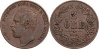 Schweden 2 &Ouml;re 1864 Karl XV. (1859-1872) - Kursm&uuml;nze (1860-1872) ss 12,00 EUR  zzgl. 5,00 EUR Versand