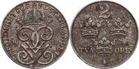 Schweden 2 &Ouml;re 1918 Gustav V. (1907-1950) - Kursm&uuml;nze (1917-1920) ss 12,00 EUR  zzgl. 5,00 EUR Versand