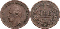 Schweden 1 &Ouml;re 1865 LA Karl XV. (1859-1872) - Kursm&uuml;nze (1860-1872) ss 15,00 EUR  zzgl. 5,00 EUR Versand
