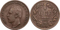 Schweden 1 &Ouml;re 1870 LA Karl XV. (1859-1872) - Kursm&uuml;nze (1860-1872) ss 10,00 EUR  zzgl. 5,00 EUR Versand