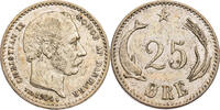 D&auml;nemark 25 &Ouml;re 1904 Christian IX. (1863-1906) - Kursm&uuml;nze (1874-1905) s... 25,00 EUR  zzgl. 5,00 EUR Versand
