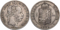 Ungarn, K&ouml;nigreich 1 Forint 1878 KB Franz Joseph I. (1848-1916) - Kursm&uuml;... 40,00 EUR  zzgl. 5,00 EUR Versand